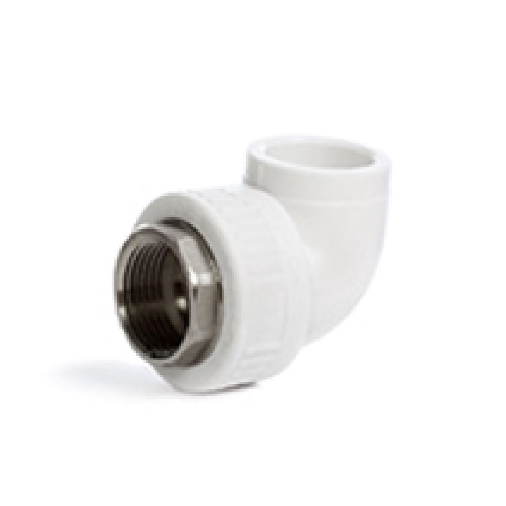 Угольник Fusitek 90° комбинированный 32х1 шестигранный Белый