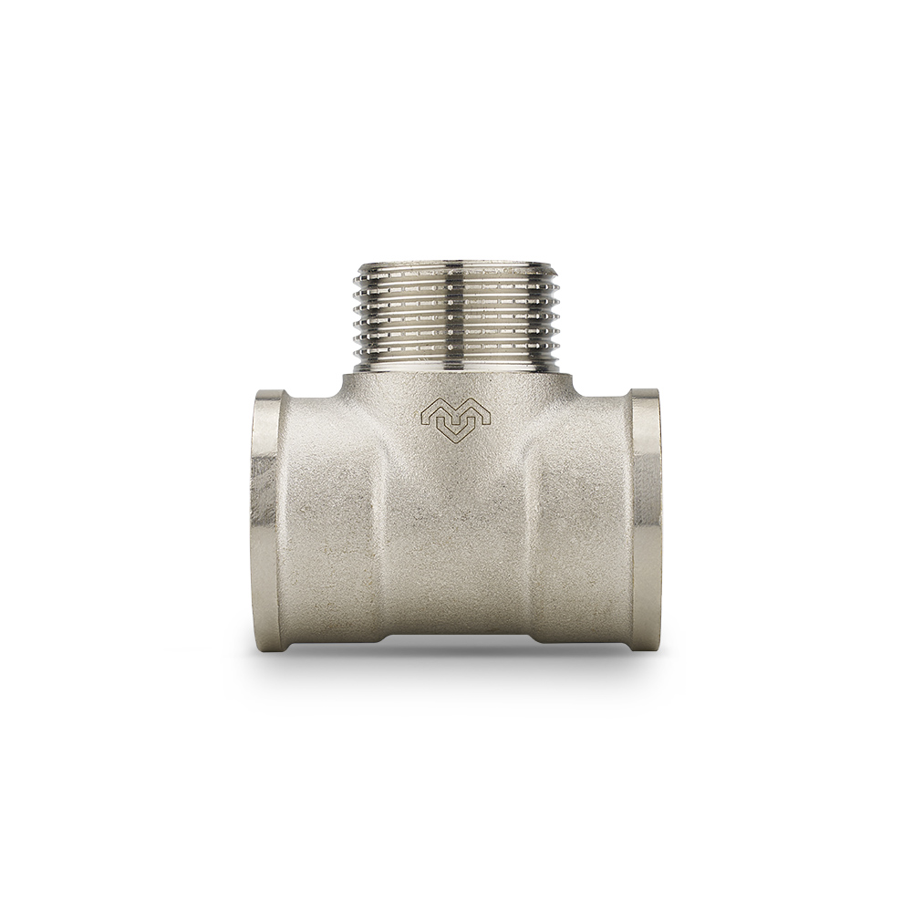 Тройник равносторонний Varmega ВР-НР-ВР с внутренней и наружной резьбой