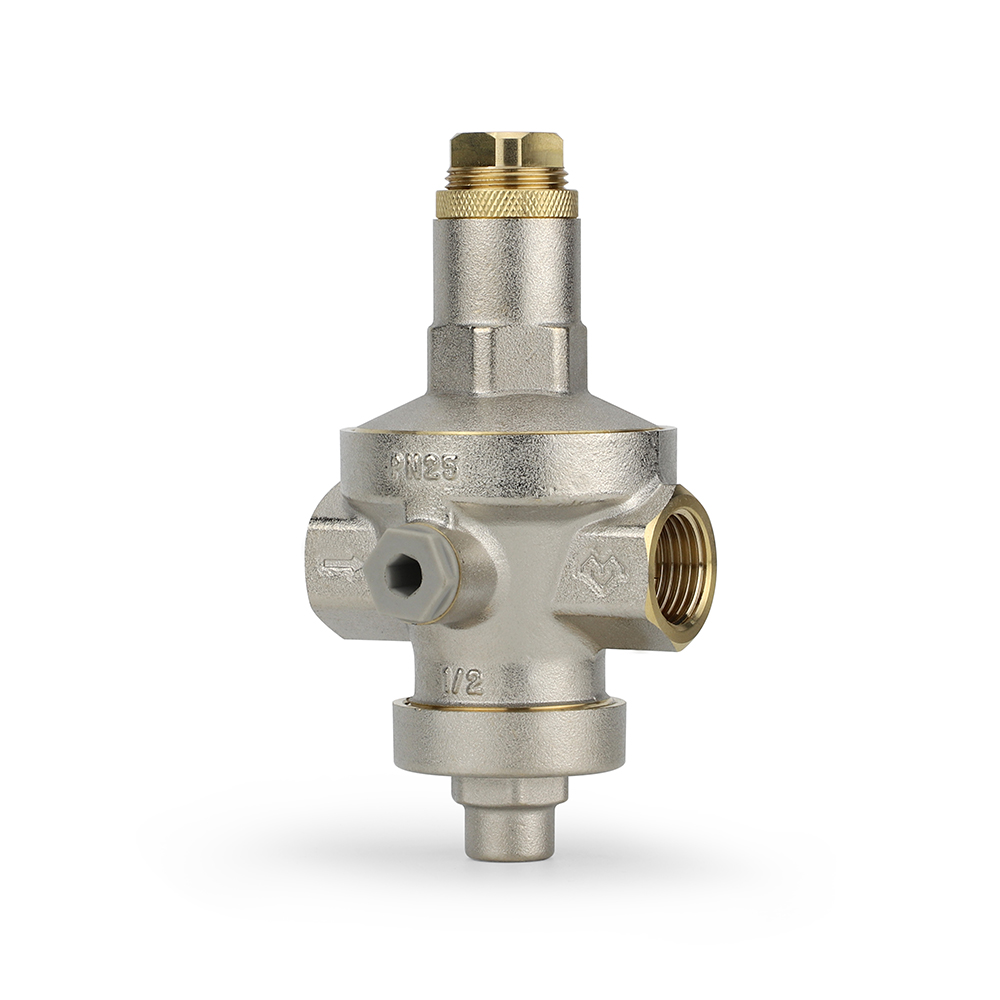 Редуктор давления Varmega PN25 мембранный, с присоединением к манометру — изображение 2